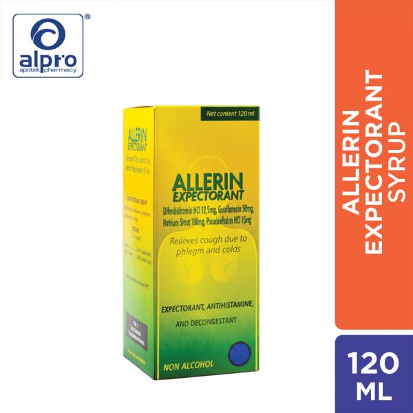 Allerin Expectorant Syrup 120Ml